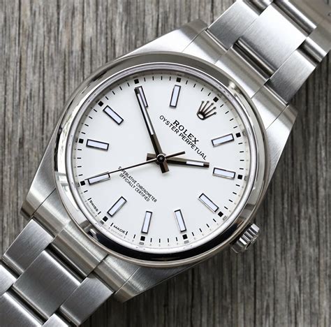 rolex op 39 white for sale|rolex oyster perpetual 39 price.